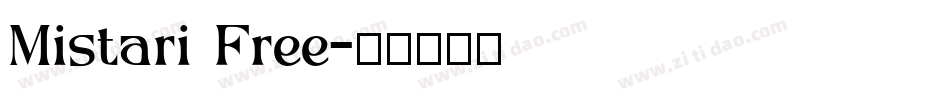 Mistari Free字体转换
